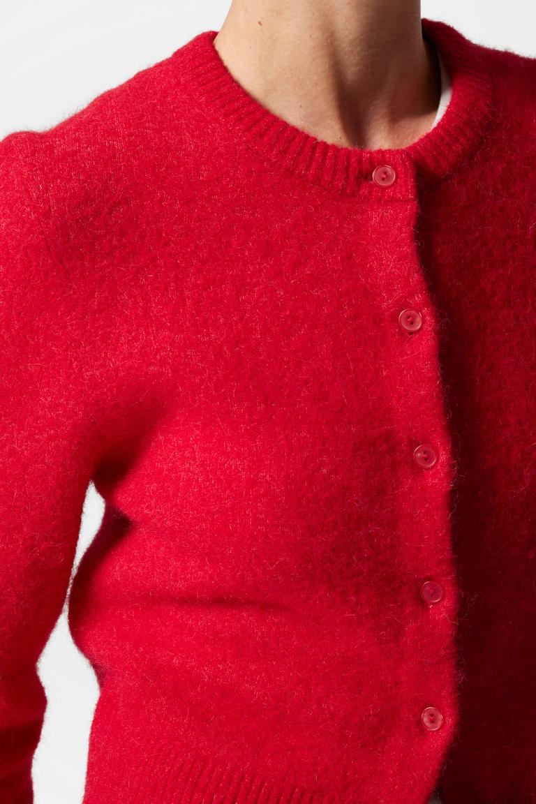 H&M Cárdigan De Punto En Mezcla De Alpaca - Azul Oscuro - MUJER