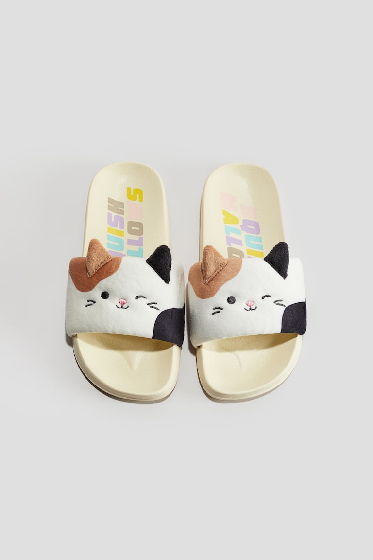 H&M Chanclas De Piscina - Amarillo Claro/Squishmallows - NIÑOS