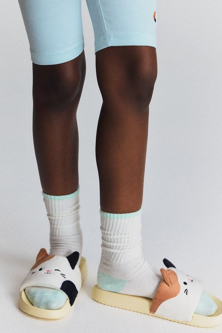 H&M Chanclas de piscina - Amarillo claro/Squishmallows - NIÑOS