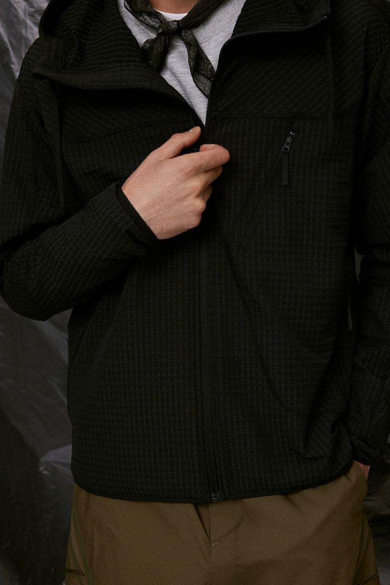 H&M Chaqueta Capa Intermedia Con DryMove™ Regular Fit - Azul Marino - HOMBRE