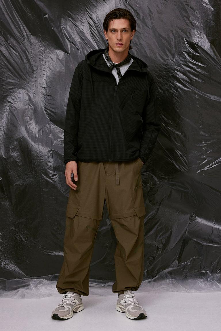 H&M Chaqueta Capa Intermedia Con DryMove™ Regular Fit - Beige Claro - HOMBRE