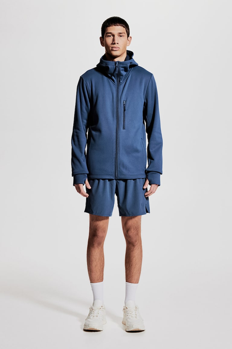 H&M Chaqueta Capa Intermedia Regular Fit - Azul Marino - HOMBRE