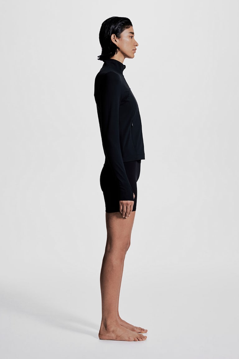 H&M Chaqueta De Deporte SoftMove™ Con Cremallera - Turquesa Claro - MUJER