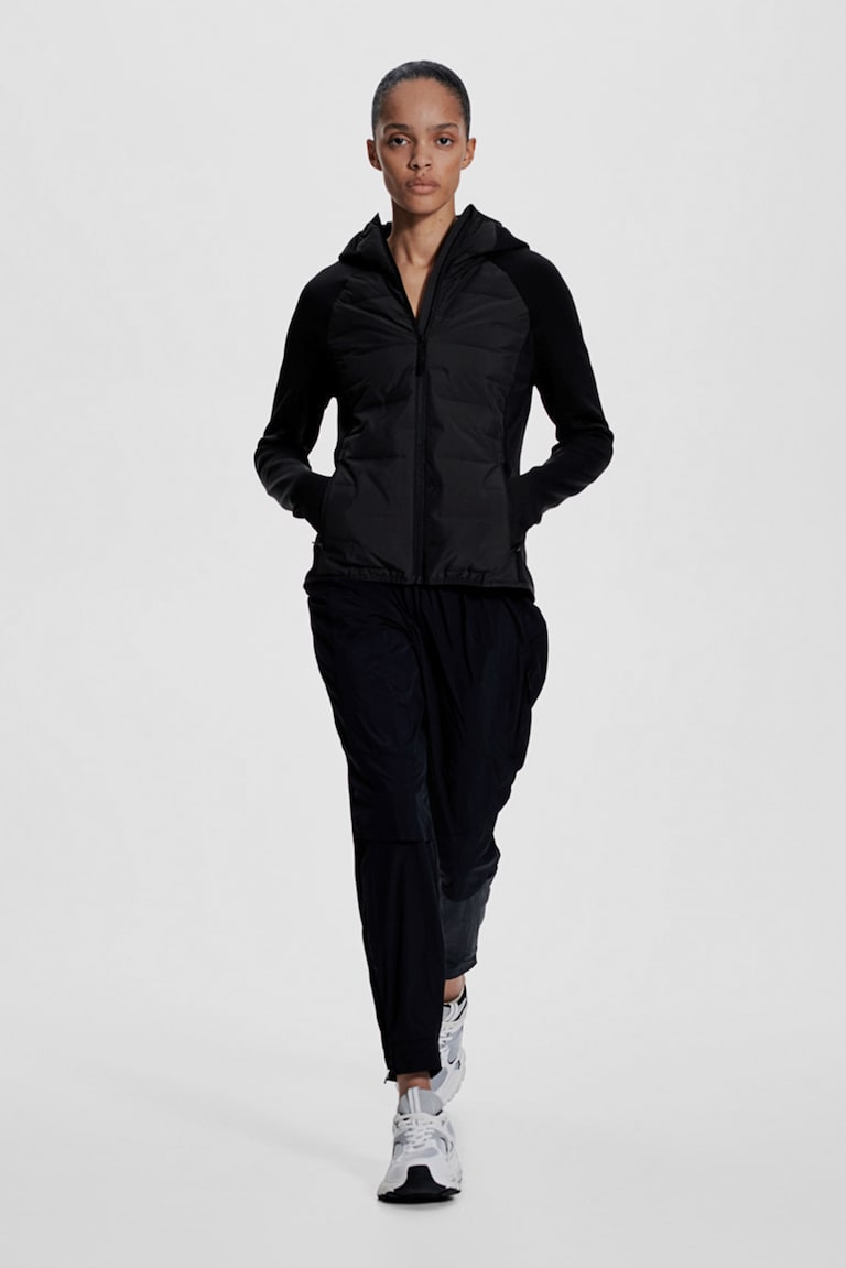 H&M Chaqueta de plumón híbrida con ThermoMove™ - Azul marino - MUJER