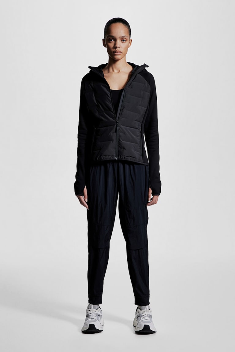 H&M Chaqueta De Plumón Híbrida Con ThermoMove™ - Negro - MUJER