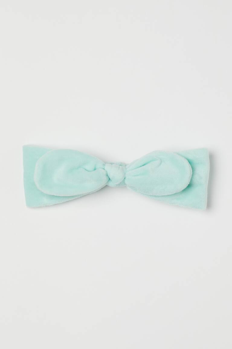 H&M Cinta de pelo Beauty - Lila claro/Rayas - Beauty all