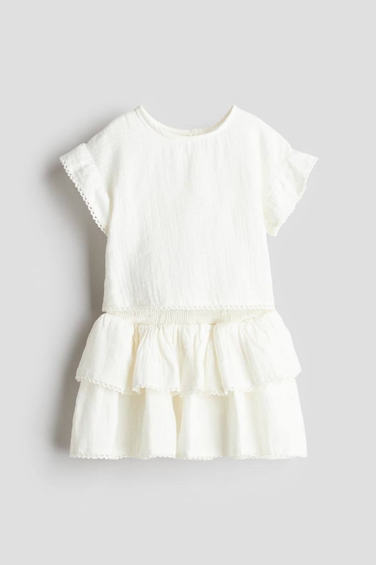 H&M Conjunto de 2 piezas en muselina de algodón - Rosa claro - NIÑOS