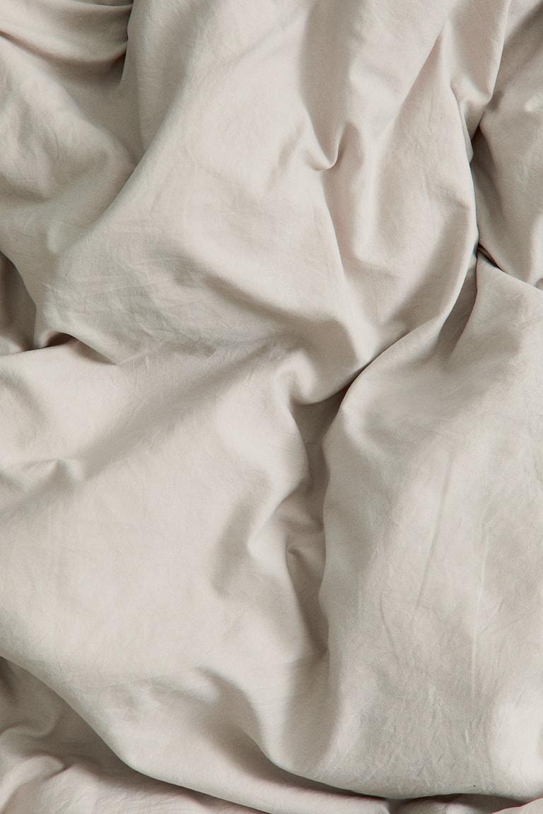 H&M Conjunto De Funda Nórdica Doble - Beige Grisáceo - HOME