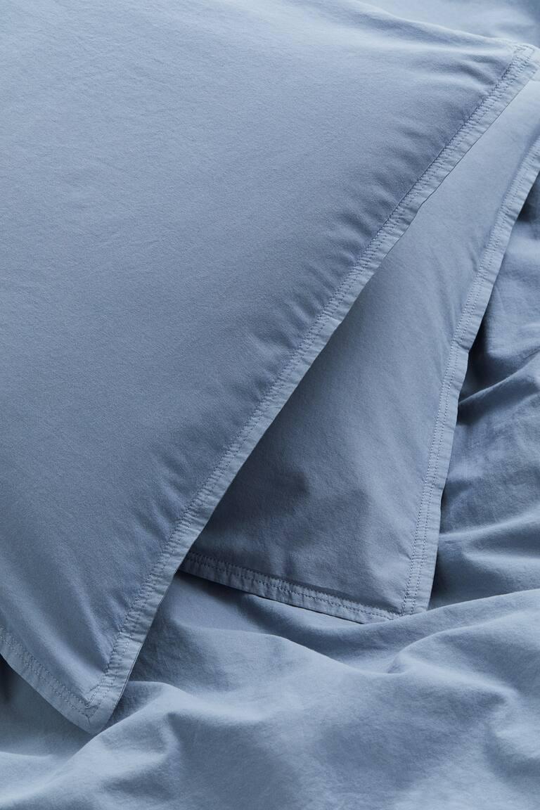 H&M Conjunto De Funda Nórdica Doble De Algodón Lavado - Beige Claro - HOME