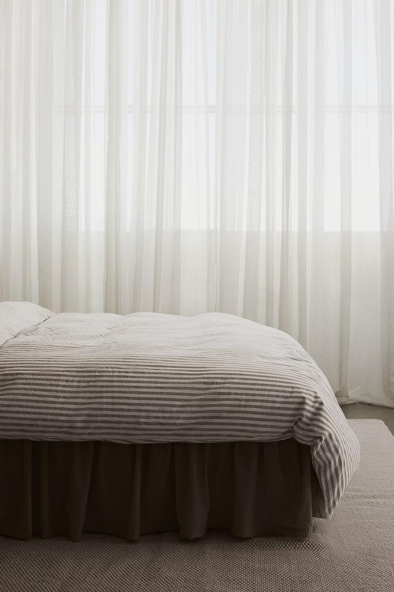 H&M Conjunto de funda nórdica doble de algodón - Rosa/Blanco - HOME