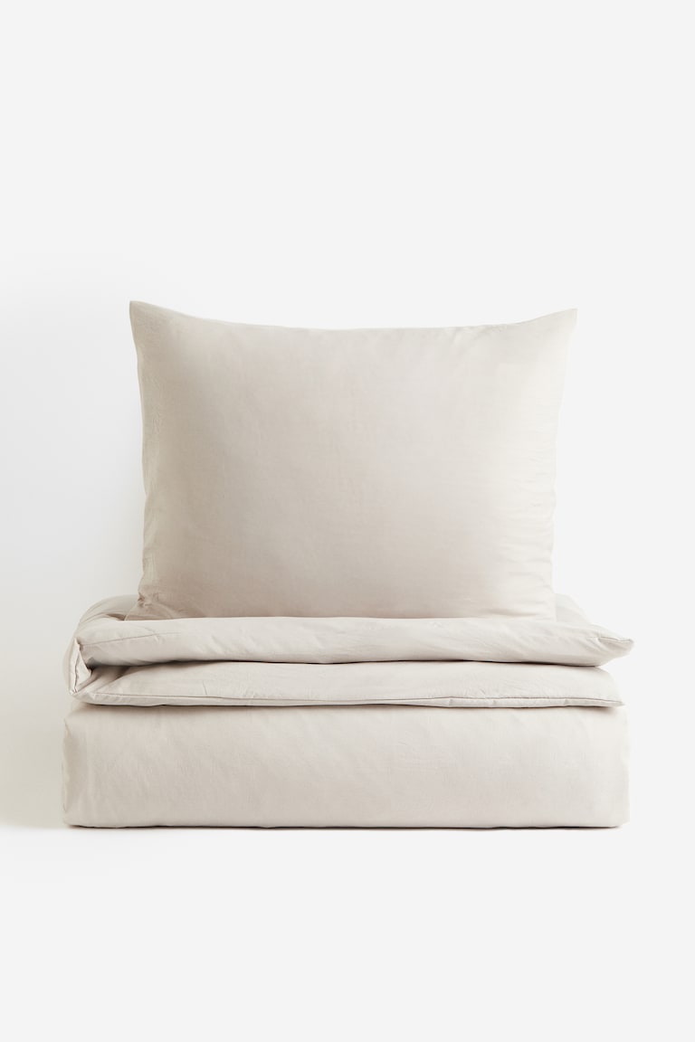 H&M Conjunto de funda nórdica individual - Verde claro - HOME