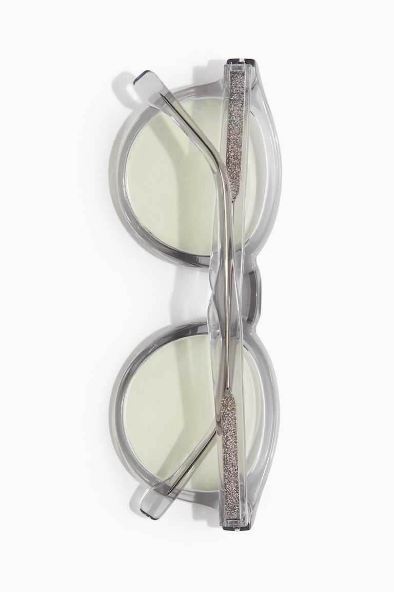 H&M Gafas Con Filtro De Luz Azul - Gris Transparente - HOMBRE
