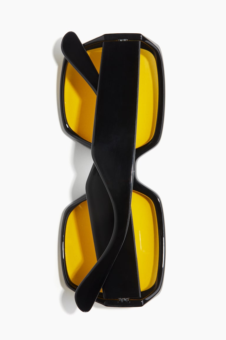 H&M Gafas De Sol Cuadradas - Marrón/Diseño Carey - MUJER