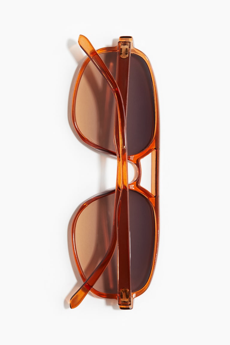 H&M Gafas De Sol Estilo Piloto - Marrón/Diseño Carey - MUJER