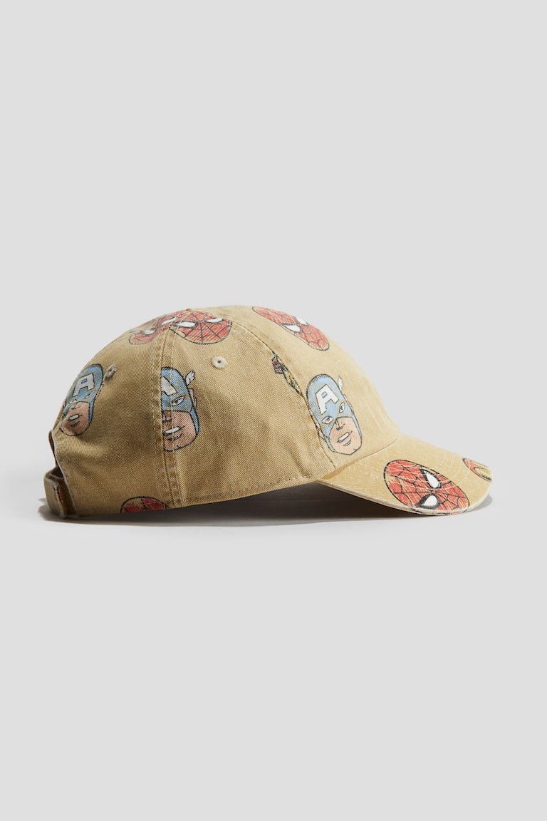 H&M Gorra De Sarga Con Motivos Estampados - Gris Oscuro/Pokémon - NIÑOS