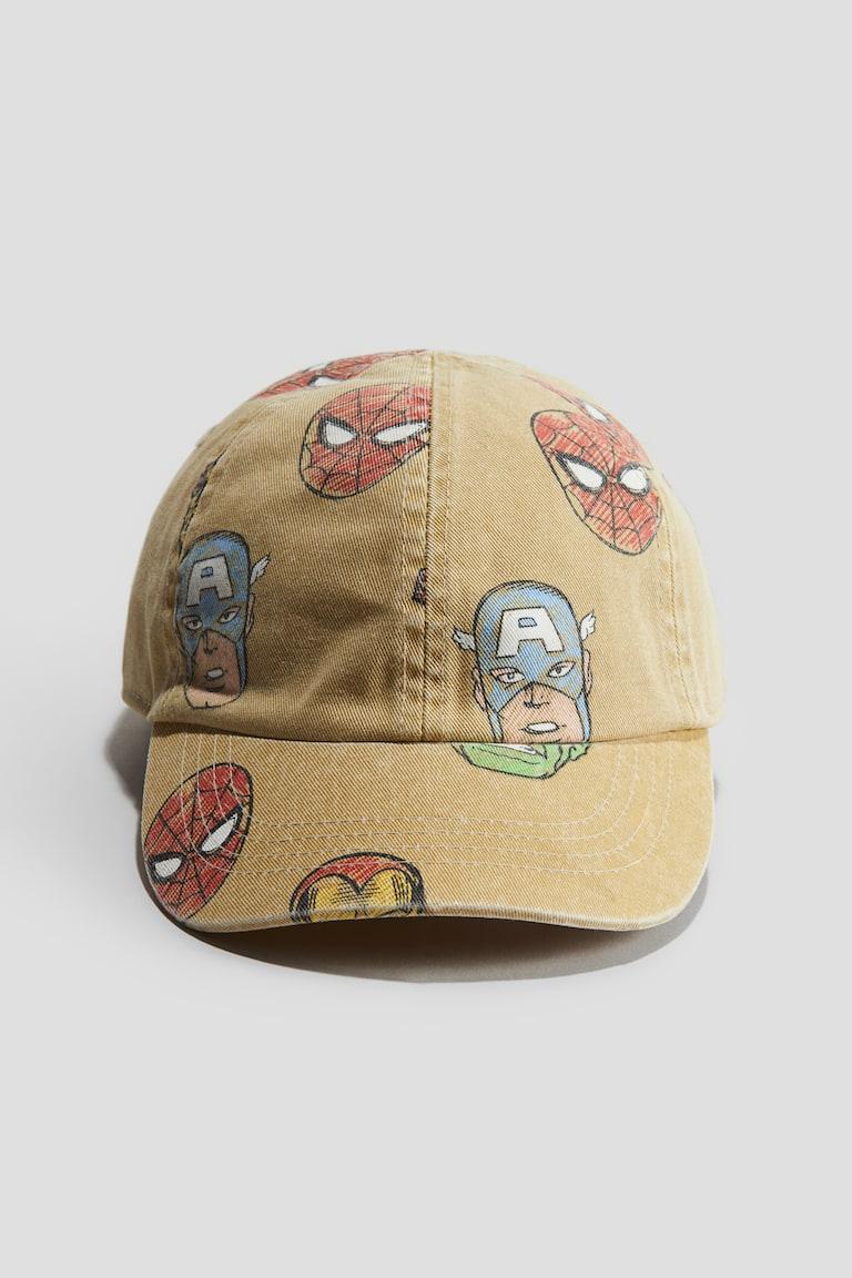 H&M Gorra de sarga con motivos estampados - Gris oscuro/Pokémon - NIÑOS