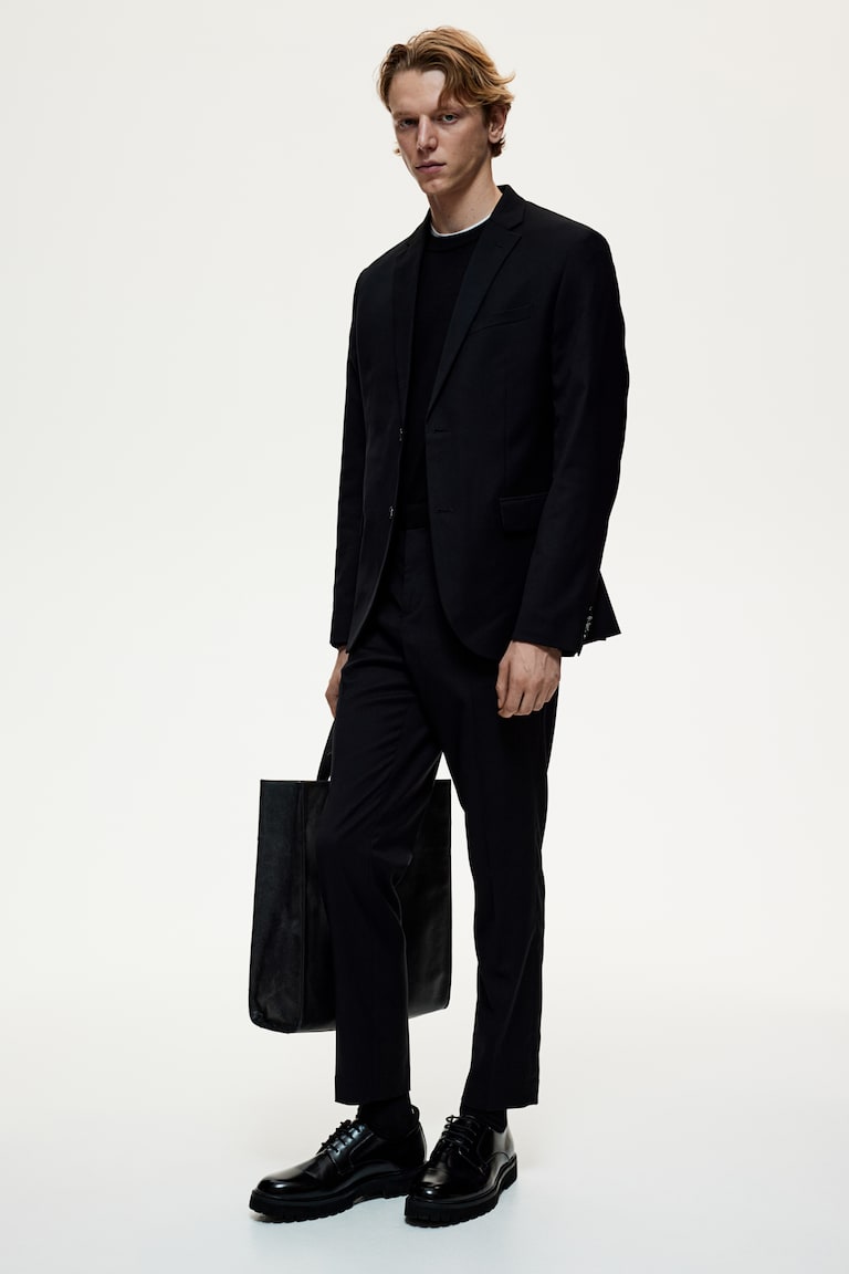 H&M Americana Slim Fit - Azul Marino - HOMBRE