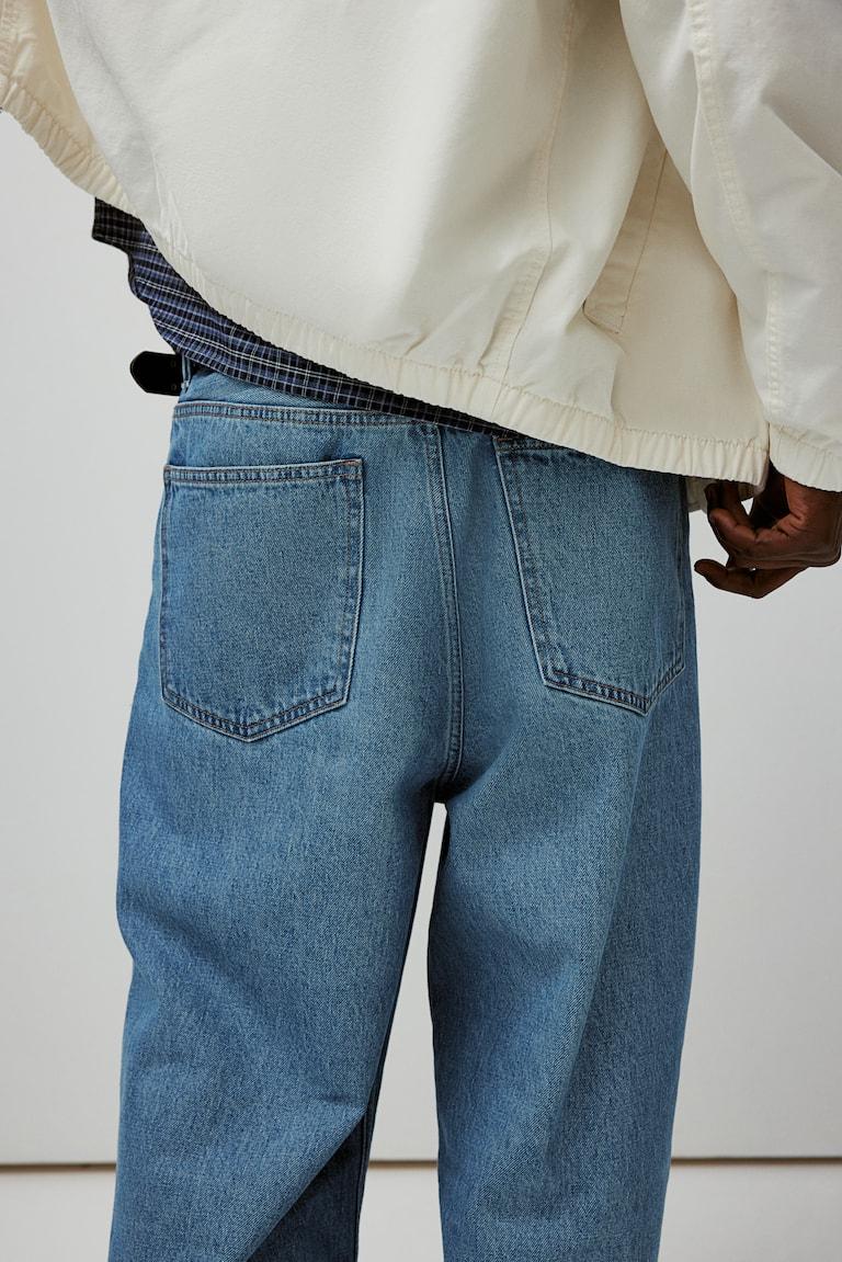 H&M Baggy Jeans - Azul Denim - HOMBRE
