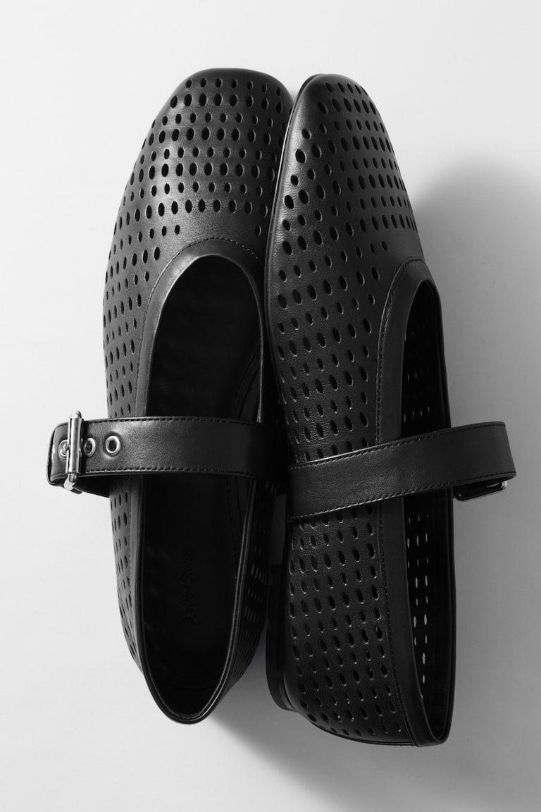 H&M Bailarinas Merceditas - Negro - MUJER