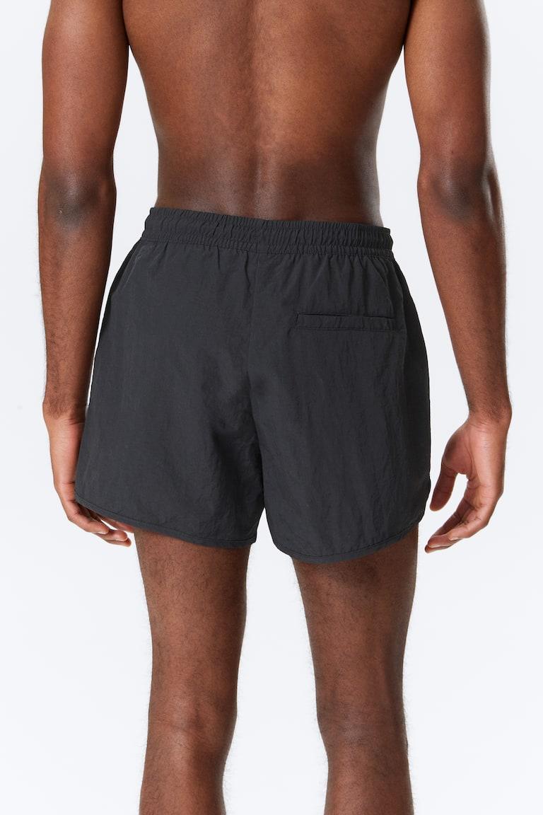 H&M Bañador Corto Con Estructura - Dusty Blue - HOMBRE