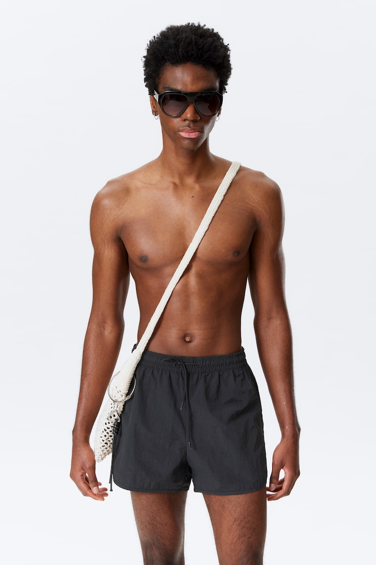 H&M Bañador Corto Con Estructura - Red - HOMBRE