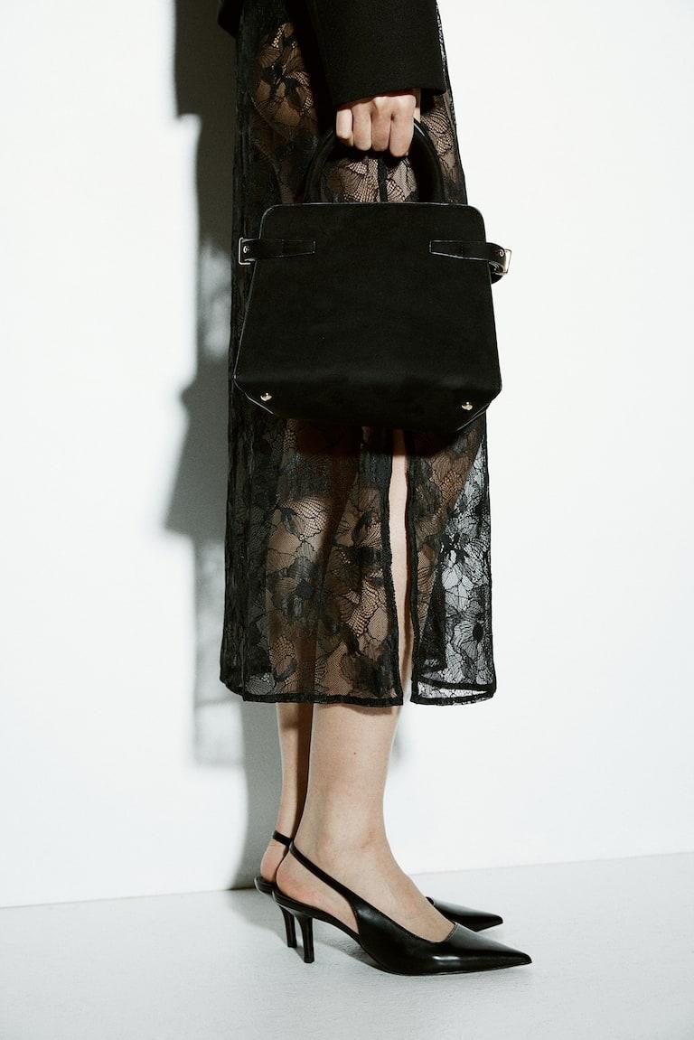 H&M Bolso cruzado - Marrón oscuro - MUJER