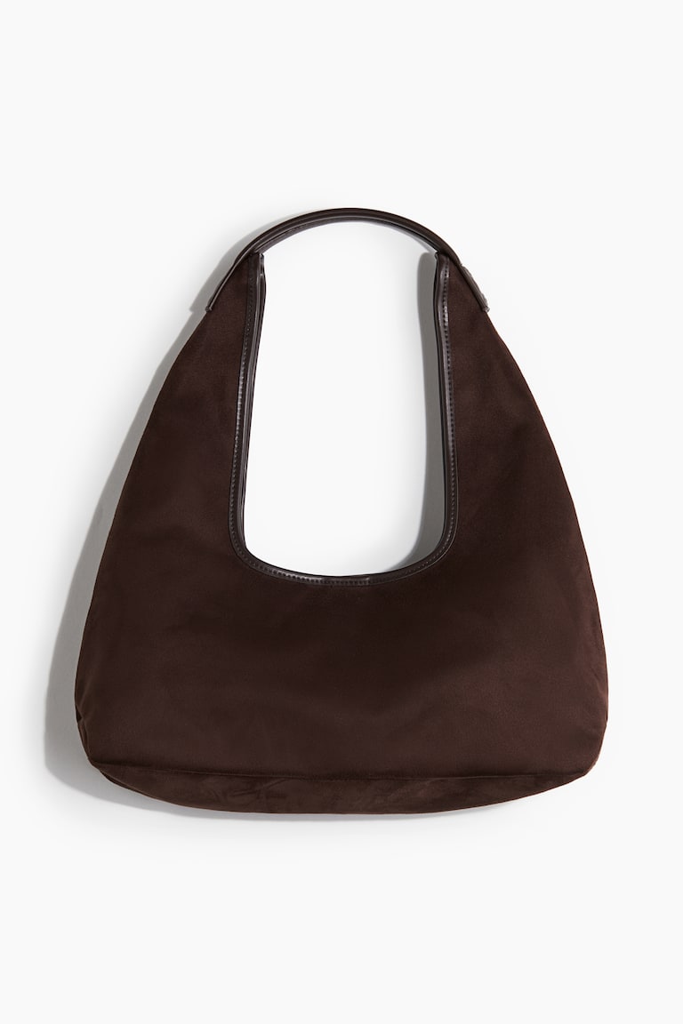 H&M Bolso de hombro - Marrón oscuro - MUJER
