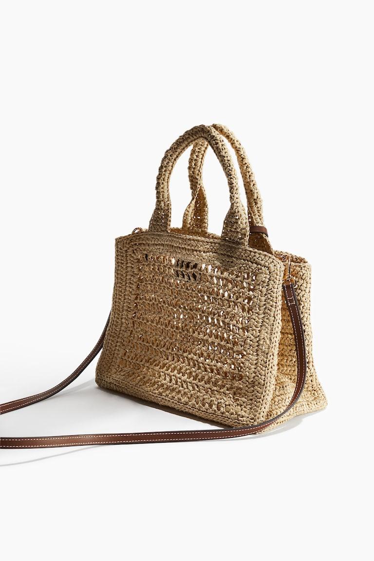 H&M Bolso De Paja - Beige - MUJER