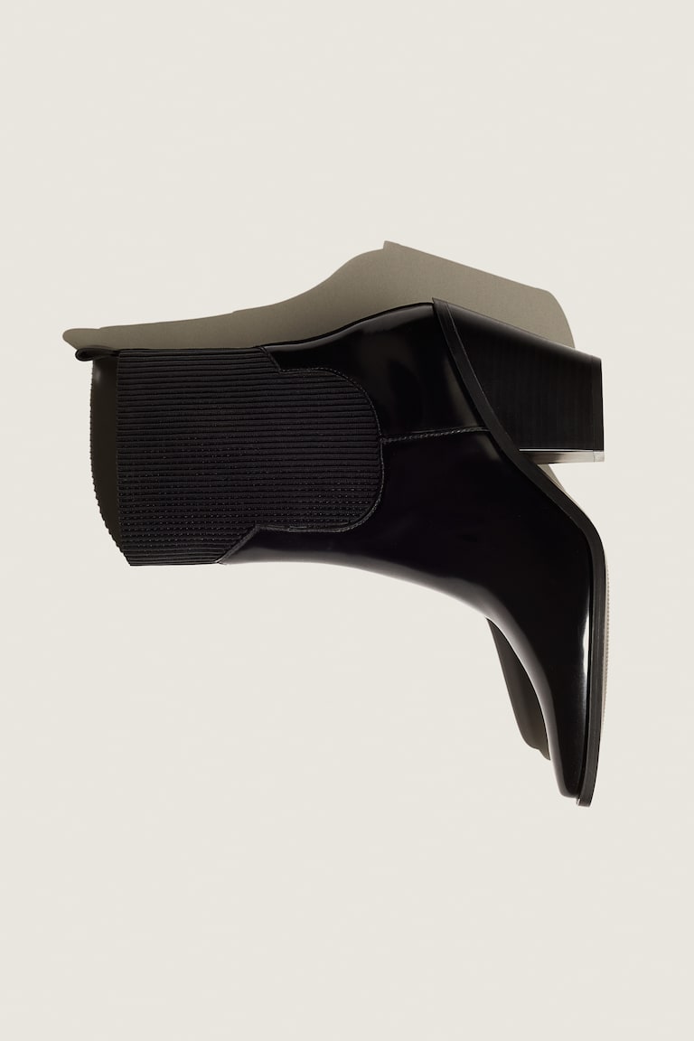 H&M Botas de puntera fina - Negro - MUJER