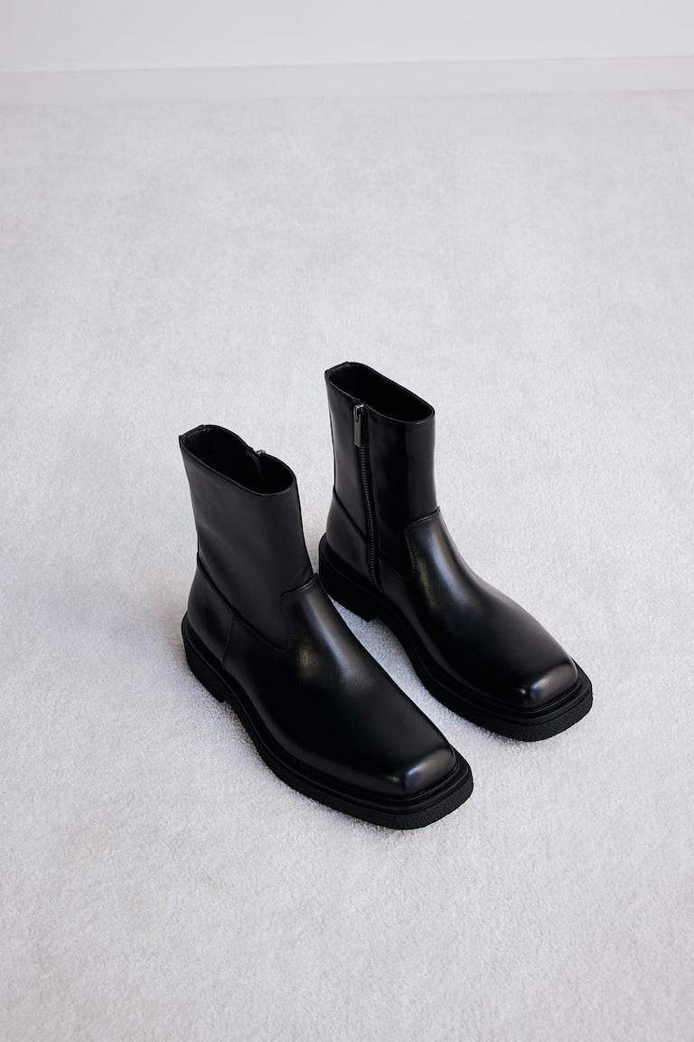 H&M Botas - Negro - HOMBRE