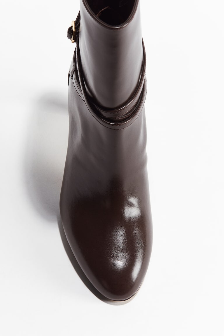 H&M Botines De Tacón - Negro - MUJER