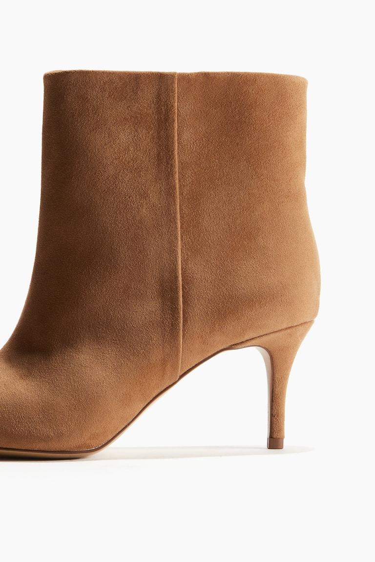 H&M Botines De Tacón - Negro - MUJER