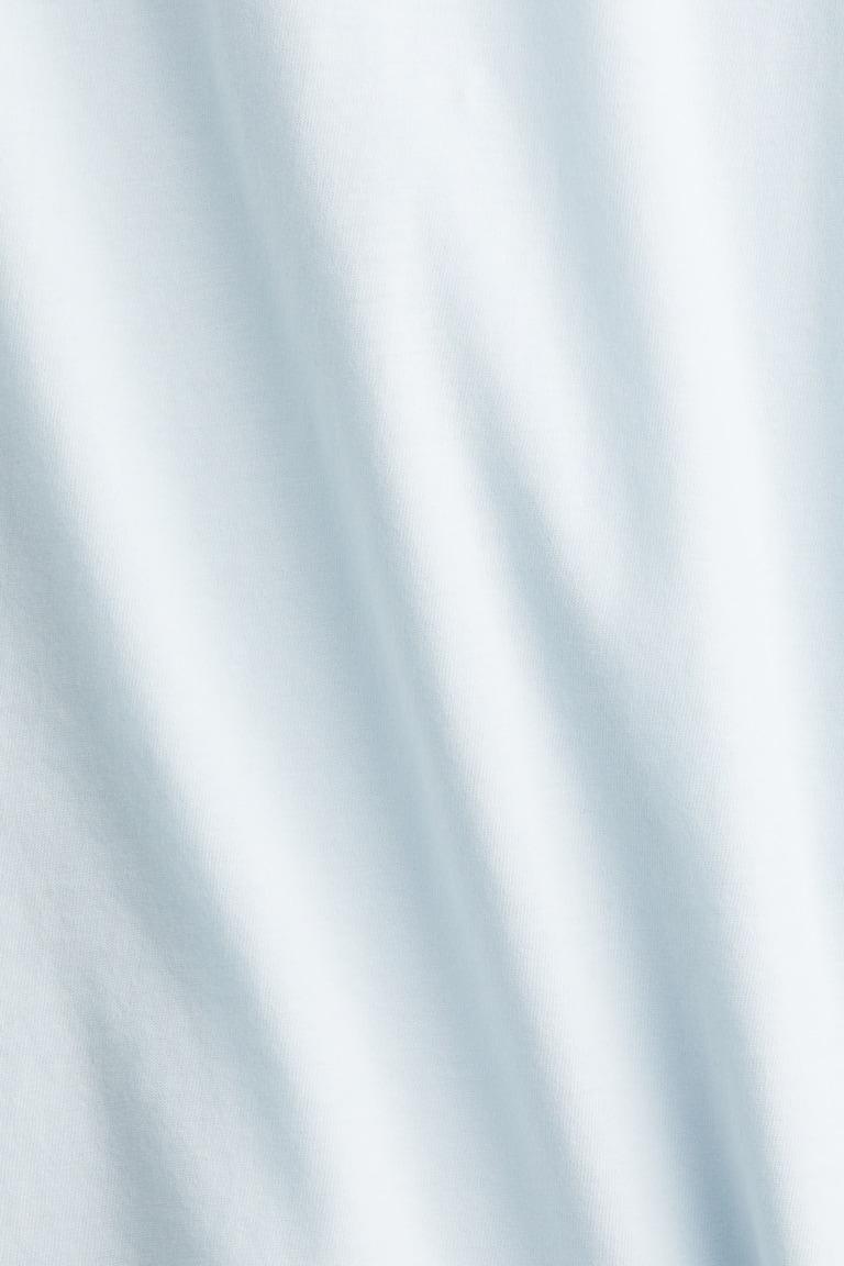 H&M Camiseta Con Estampado - Blanco/Fiori - MUJER