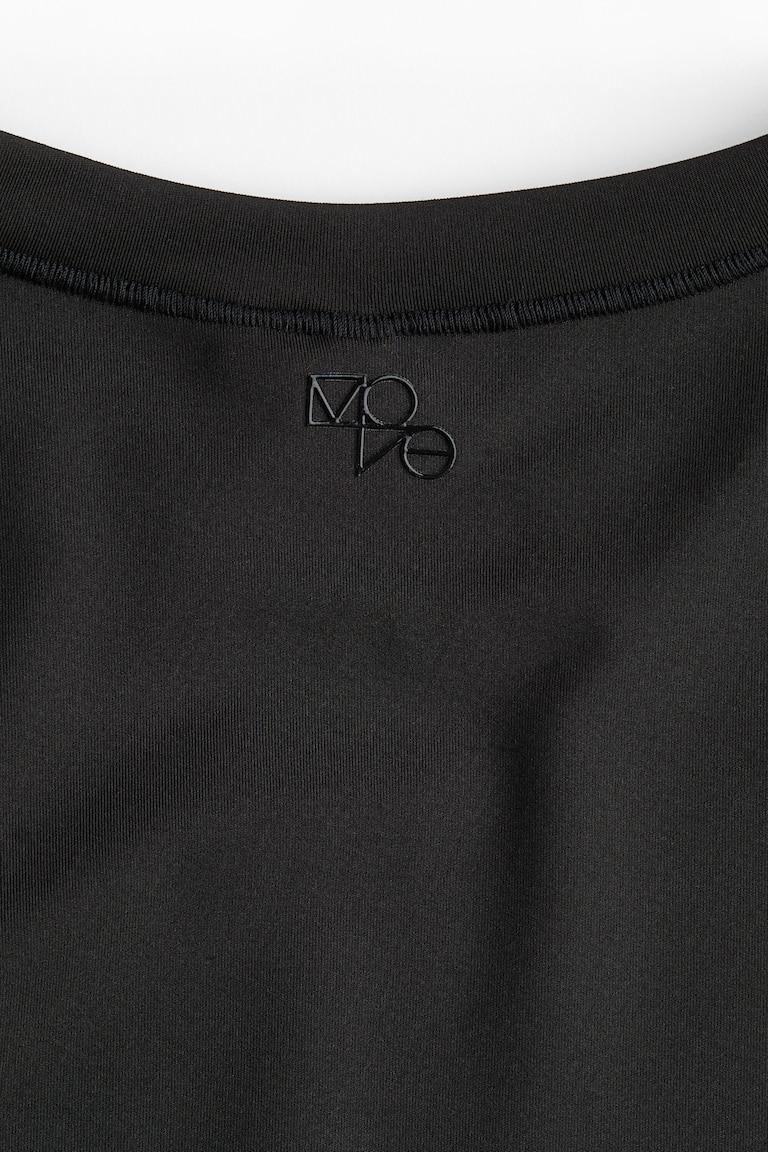 H&M Camiseta De Deporte Con DryMove™ - Negro - MUJER