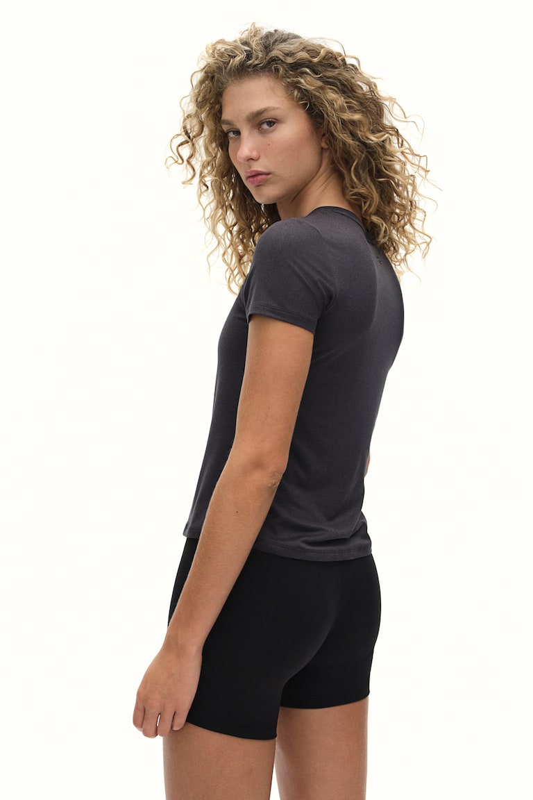 H&M Camiseta De Deporte En DryMove™ - Beige - MUJER
