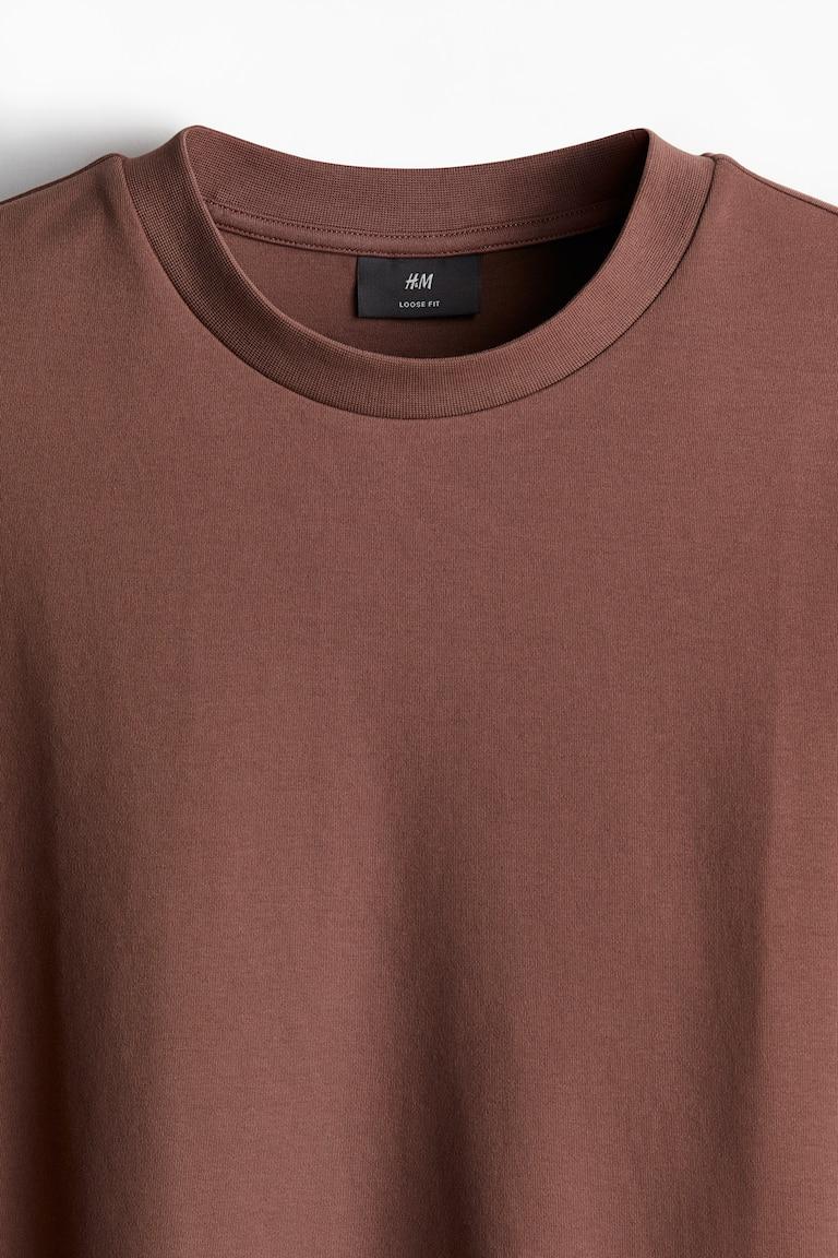 H&M Camiseta Loose Fit - Blanco - HOMBRE