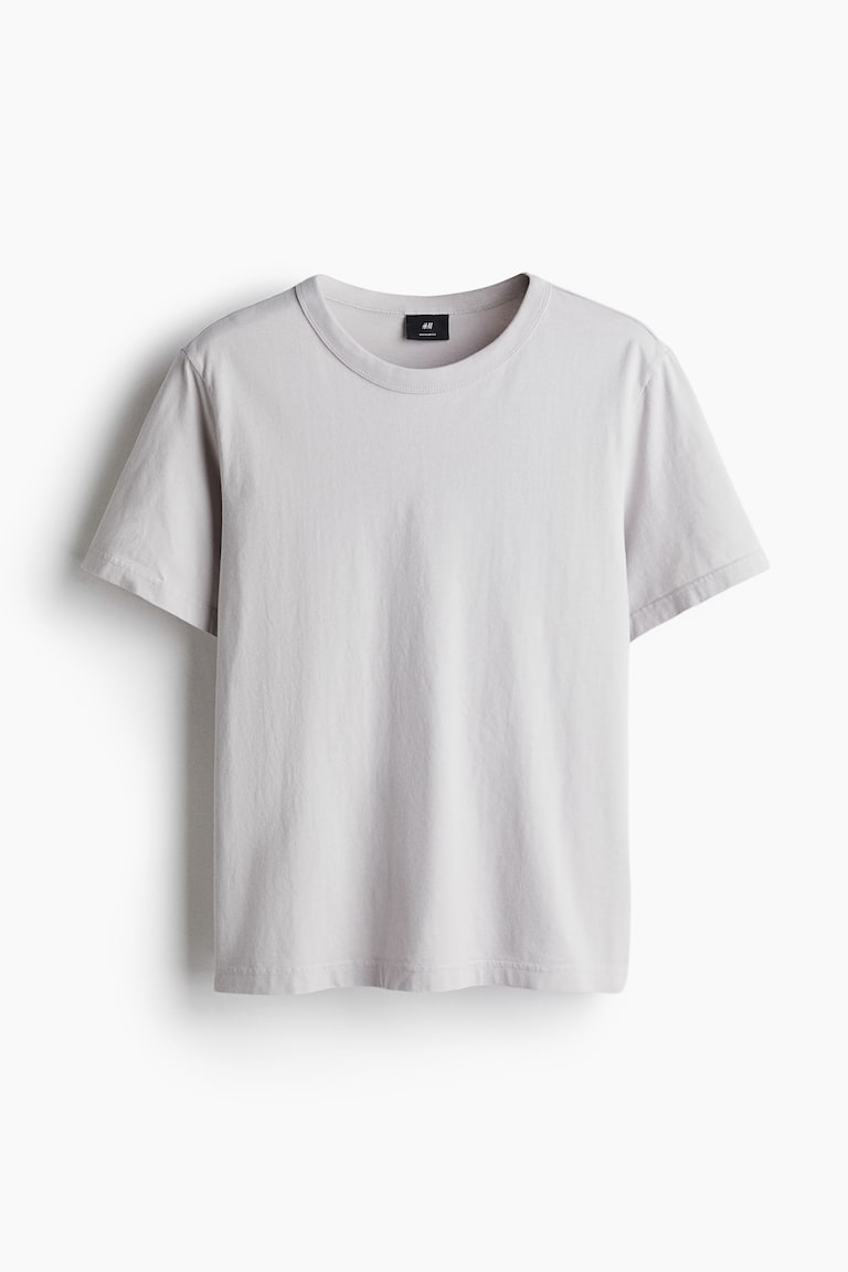 H&M Camiseta Regular Fit - Gris - HOMBRE