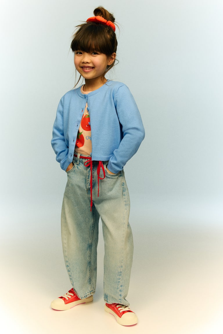 H&M Cárdigan De Algodón - Azul - NIÑOS