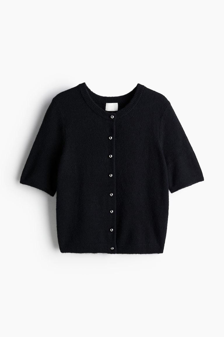 H&M Cárdigan De Punto - Crema - MUJER