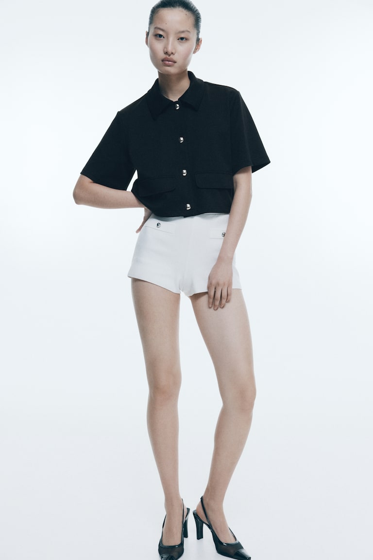 H&M Cárdigan De Punto - Negro - MUJER