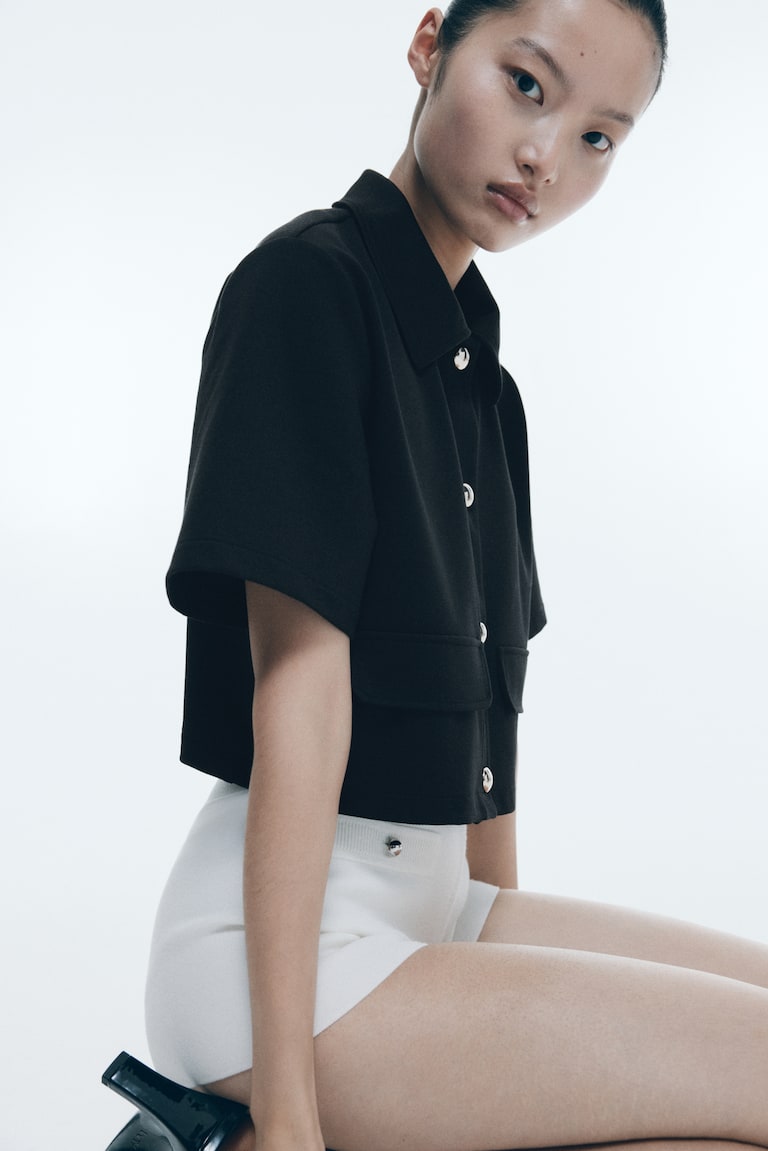 H&M Cárdigan de punto - Negro - MUJER