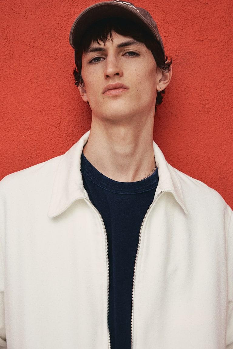 H&M Cazadora Denim Regular Fit - Beige - HOMBRE