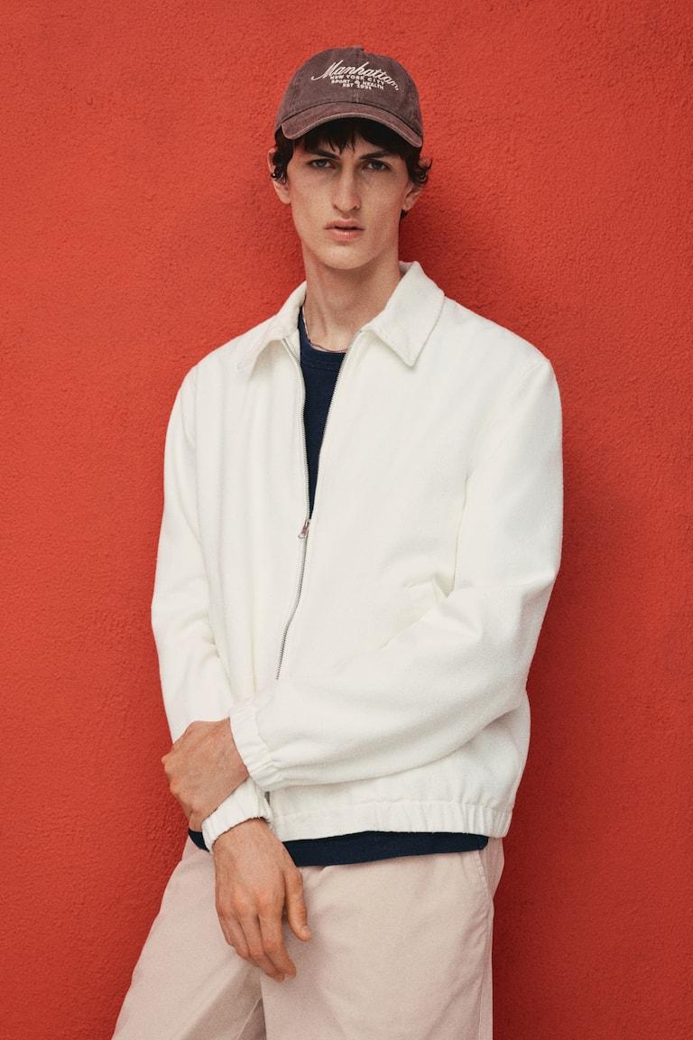 H&M Cazadora denim Regular Fit - Beige - HOMBRE