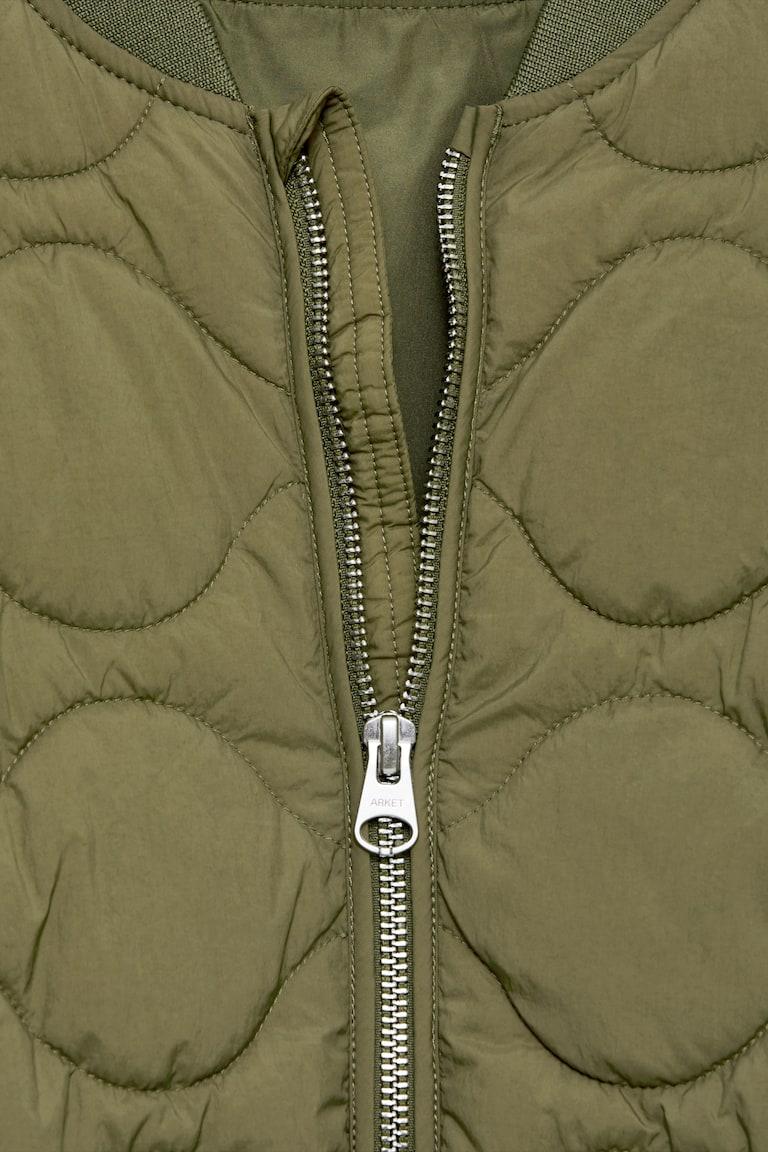 H&M Chaqueta Acolchada - Verde Caqui - NIÑOS