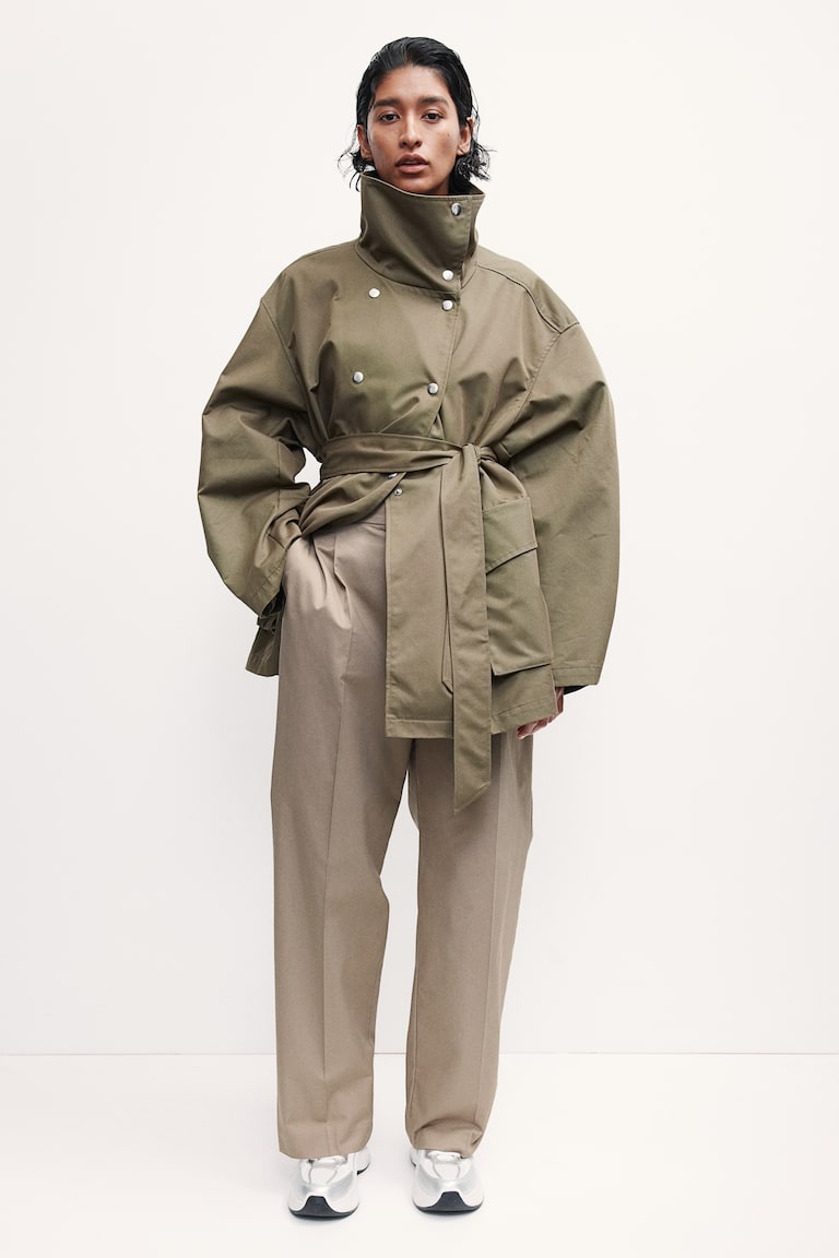 H&M Chinos con raya - Beige - MUJER