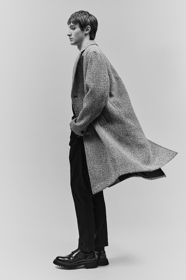 H&M Chinos De Algodón Slim Fit - Azul Marino - HOMBRE