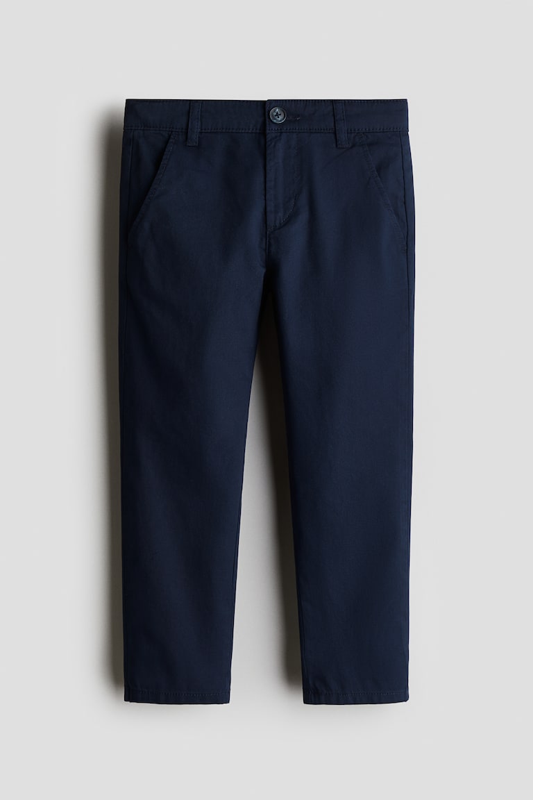 H&M Chinos de sarga - Azul - NIÑOS