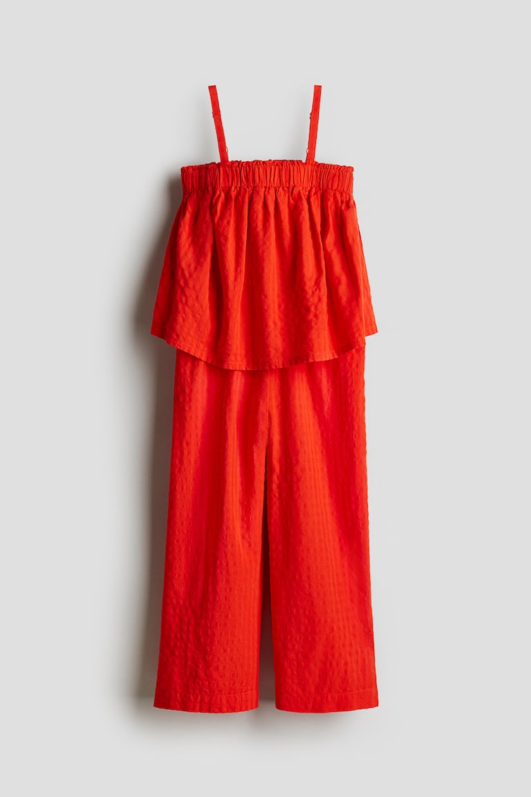 H&M Conjunto de top y pantalón - Azul - NIÑOS