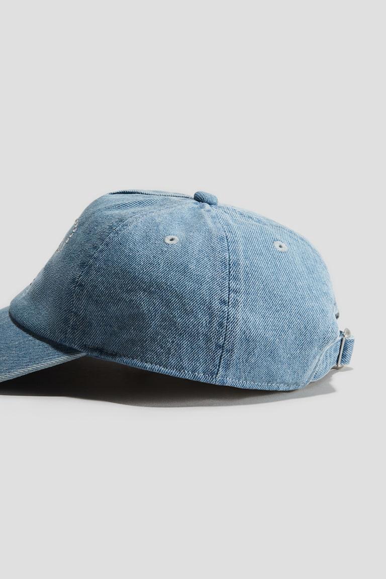 H&M Cotton Twill Cap - Melocotón/Fresa - NIÑOS
