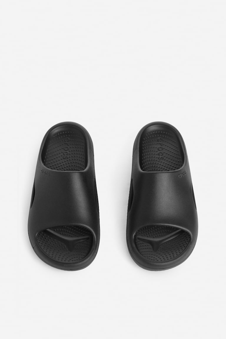 H&M Crocs Mellow Recovery Slides - Negro - MUJER